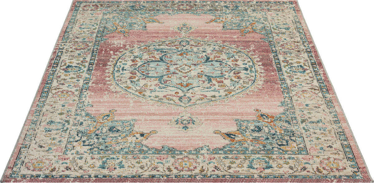 Outdoorteppich Salsa Outdoor pink B/H/L: ca. 120x14x120 cm Salsa Outdoor - pink (120,00/120,00/14,00cm)