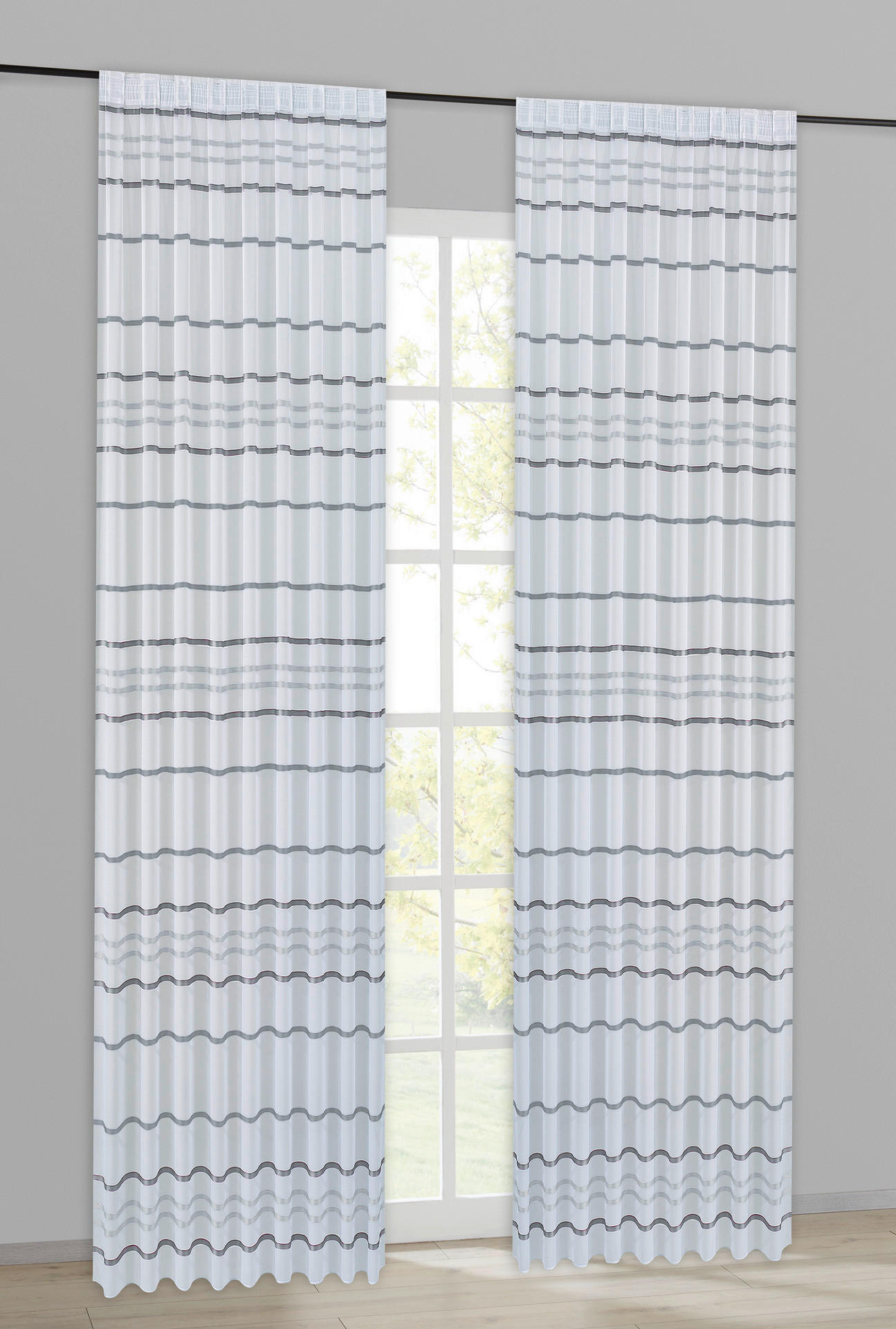 POCOline Fertigstore Bella grau B/L: ca. 300x245 cm Bella - grau (300,00/245,00cm) - POCOline