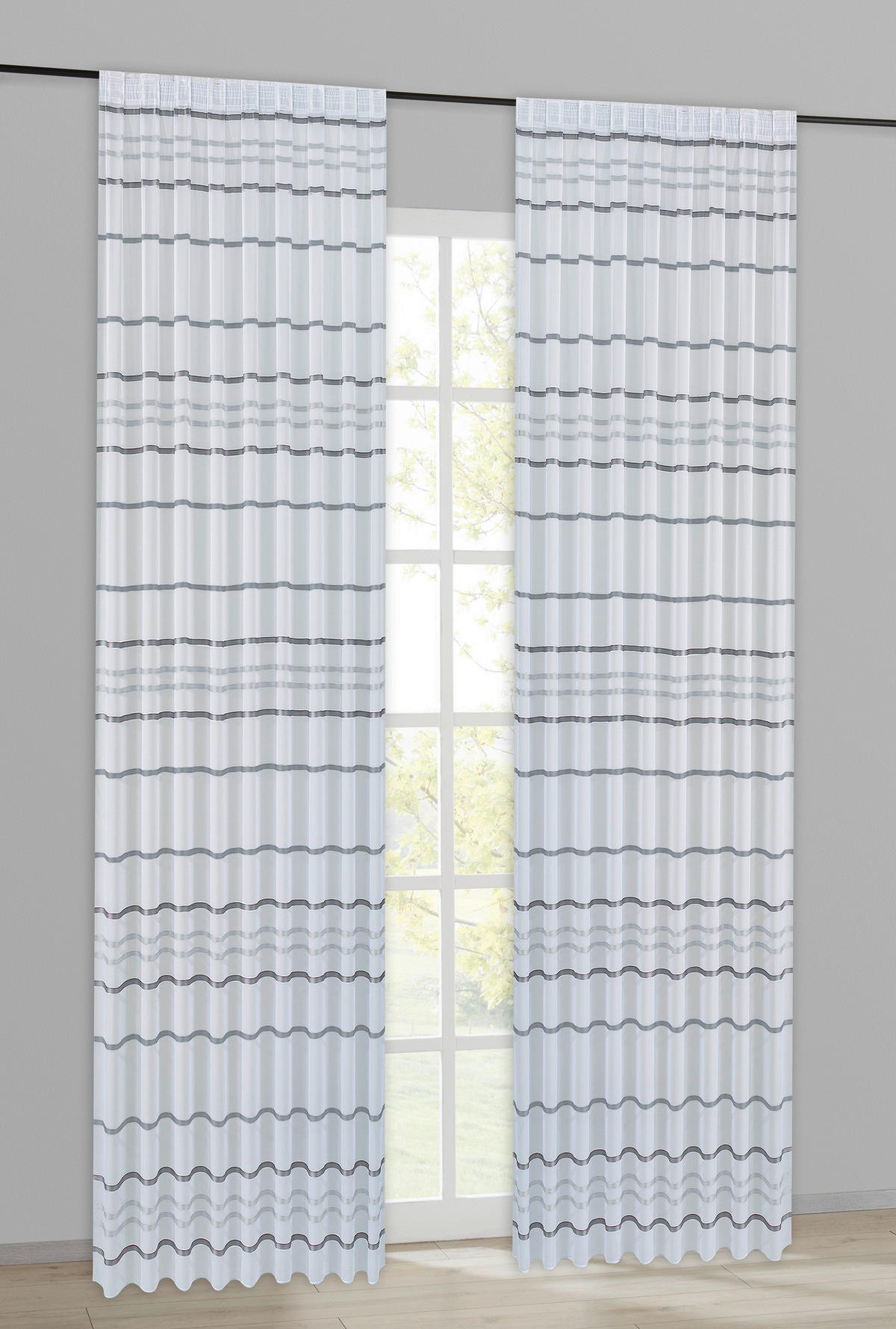 POCOline Fertigstore Bella grau B/L: ca. 300x245 cm Bella - grau (300,00/245,00cm) - POCOline