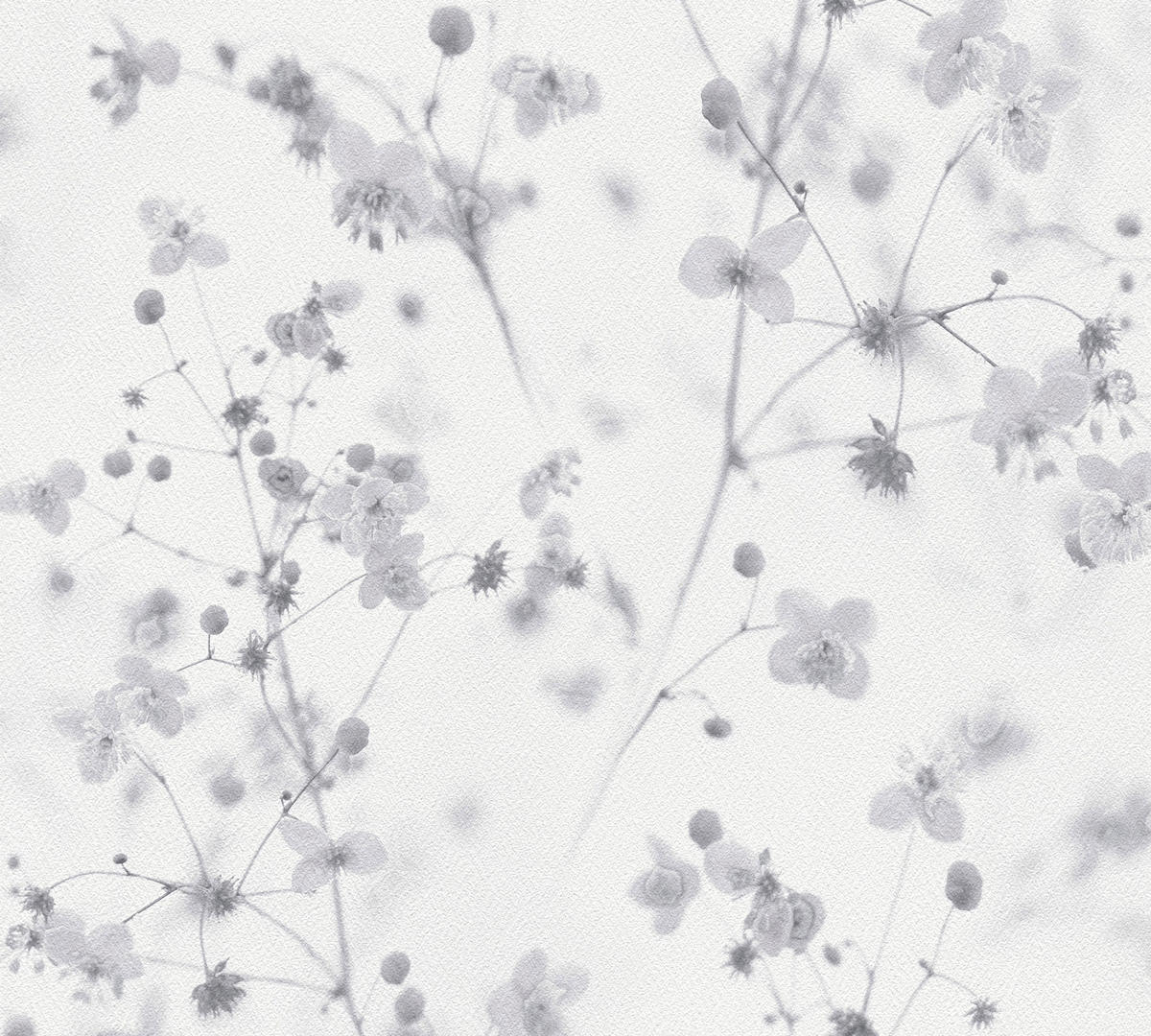 A.S.Creation Papiertapete weiß grau B/H/D: ca. 53x1005x7 cm Papiertapete - weiß/grau (7,00/1005,00cm) - A.S.Creation