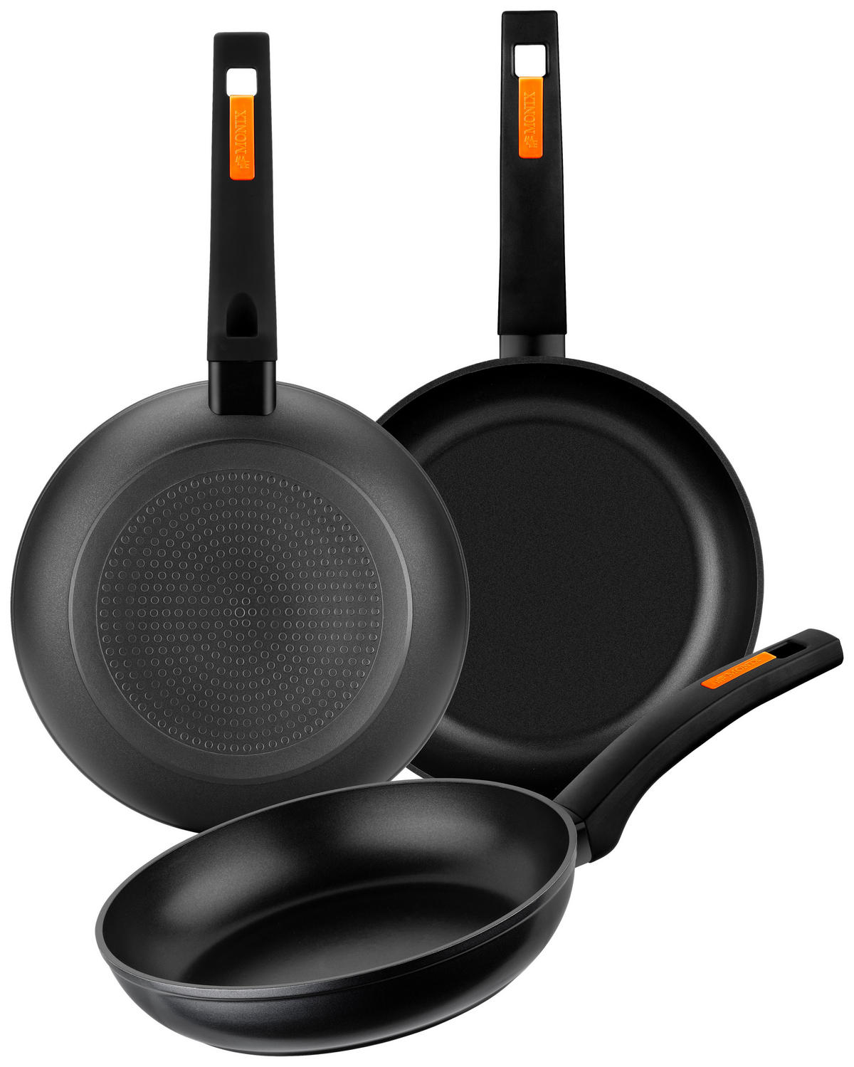 Monix Pfannenset FUEGO schwarz Aluminium FUEGO - schwarz - Monix