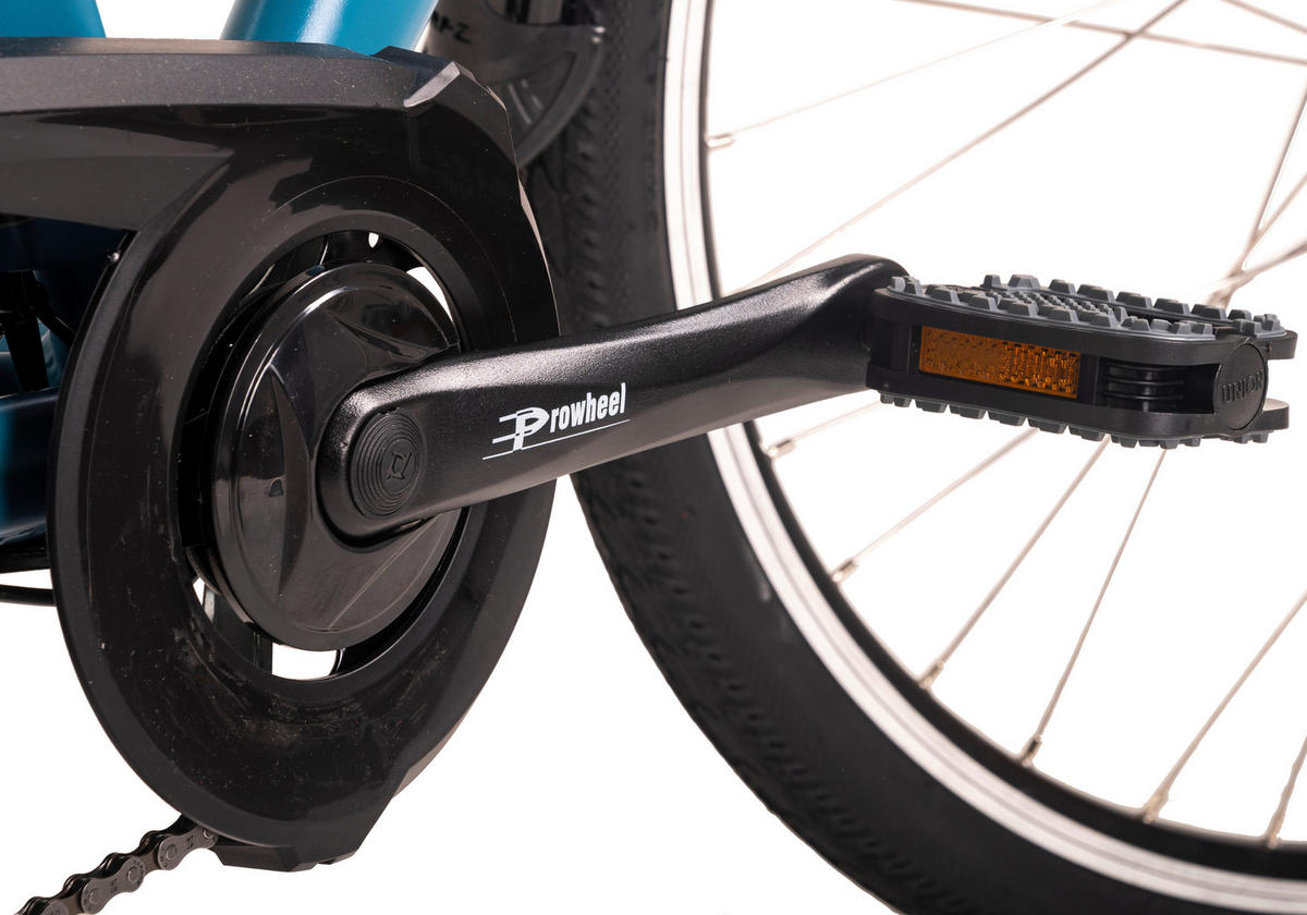 Hollandia City E-Bike Optima Basic KS189E 28 Zoll Rahmenhöhe 44 cm 7 Gänge türkis türkis ca. 250 W ca. 36 V ca. 28 Zoll Optima Basic - türkis - Hollandia