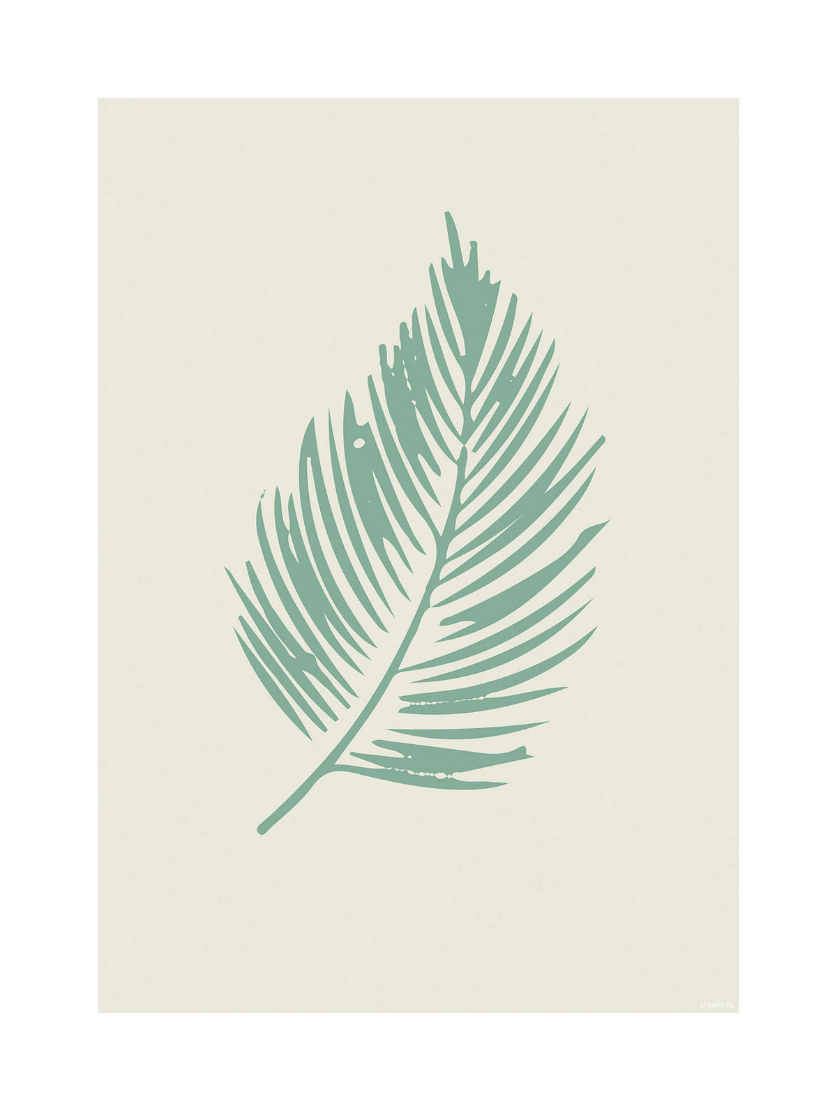 Komar Poster Winter Tropics Black Panther Palm L Blätter B/L: ca. 30x40 cm Winter Tropics Black Panther Palm L - (30,00/40,00cm) - Komar