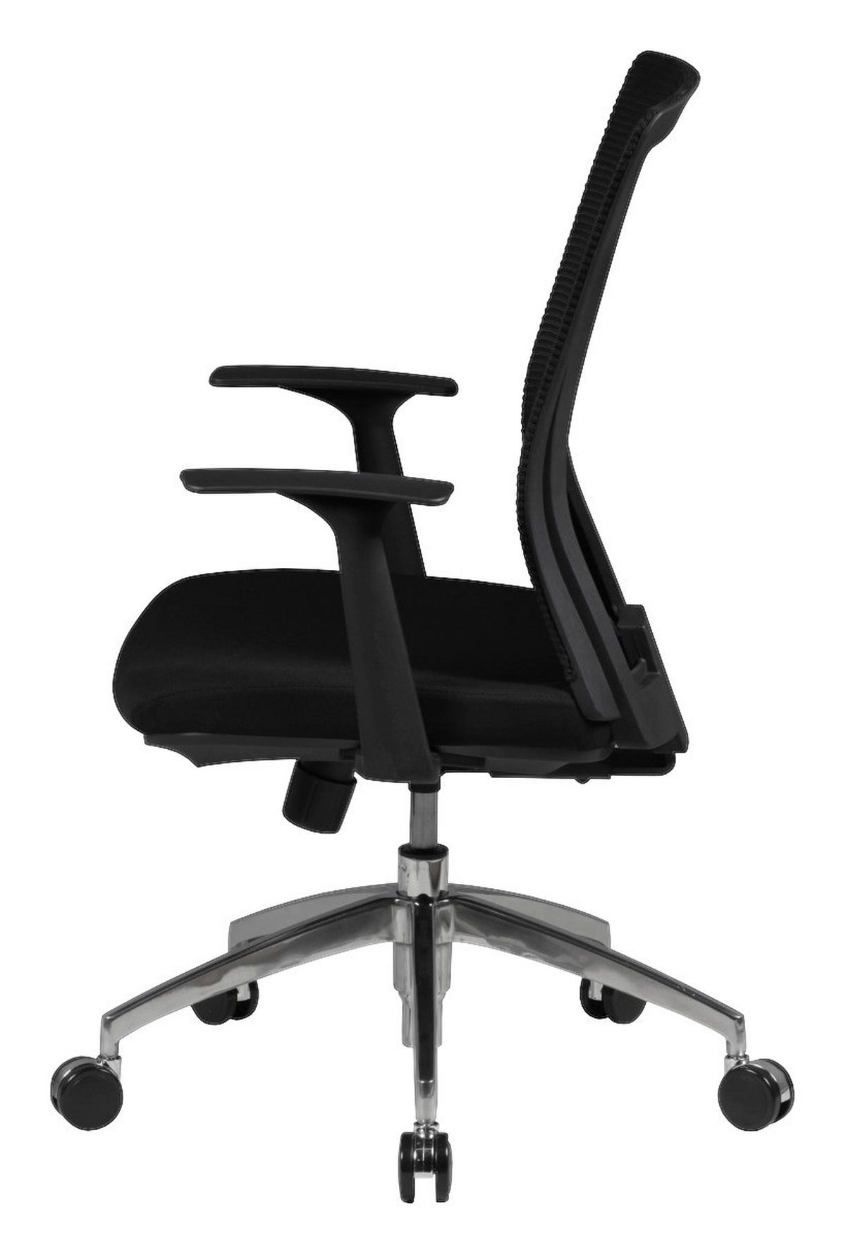 Drehstuhl schwarz Bürostuhl - schwarz (63,00/107,00/70,00cm) - Amstyle