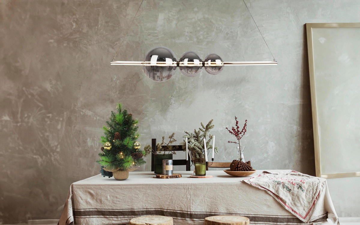 Näve Leuchten LED-Baum Noel grün Metall B/H/T: ca. 29,5x45x29,5 cm Noel - grün (29,50/45,00/29,50cm) - Näve Leuchten