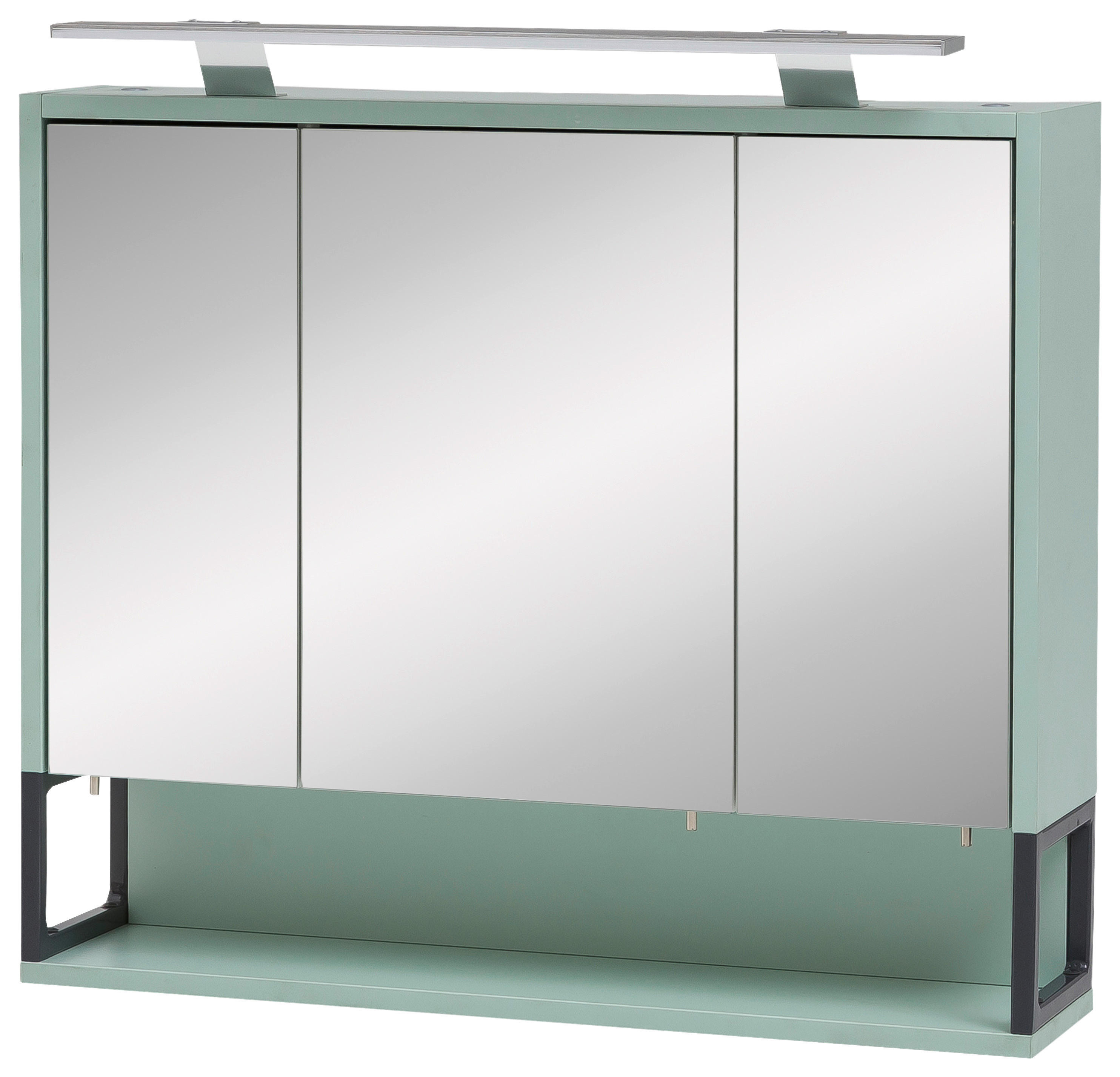 Spiegelschrank Limone mint B/H/T: ca. 70x66,1x16 cm Limone - mint (70,00/66,10/16,00cm) - Möbelpartner
