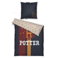 Baumwoll Bettwäsche Bettwäsche_Microfaser_Harry_Potter - grau (135,00/200,00cm) - Harry Potter