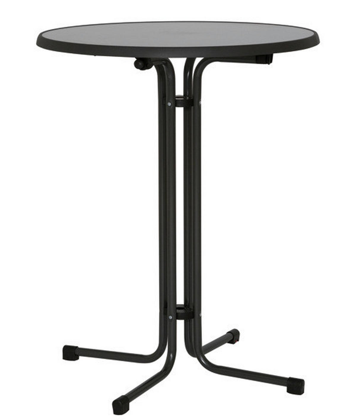 MFG Stehtisch grau Stahl H/D: ca. 110x85 cm Stehtisch_MFG - grau (85,00/110,00cm) - MFG