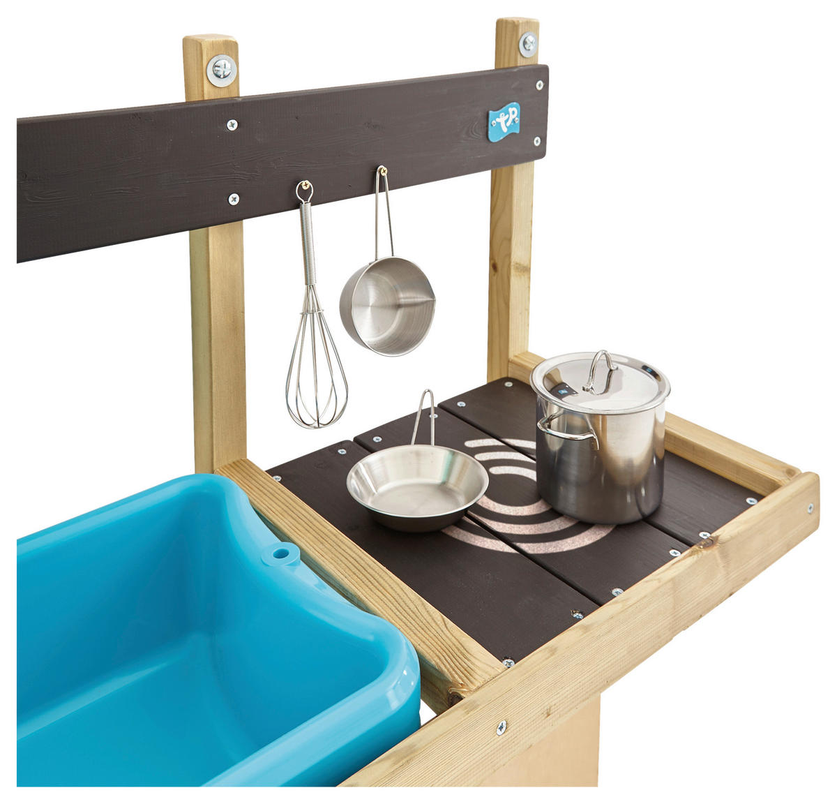 TP Toys Spielküche Deluxe natur B/H/T: ca. 81x56x36 cm Deluxe - natur (81,00/56,00/36,00cm) - TP Toys