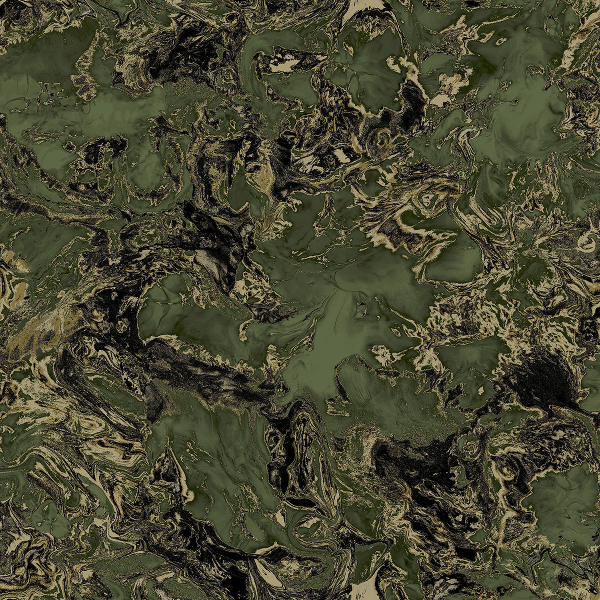 Vinyltapete Marmoroptik grün gold B/L: ca. 53x1005 cm Vinyltapete_A55604 - gold/grün (53,00/1005,00cm)