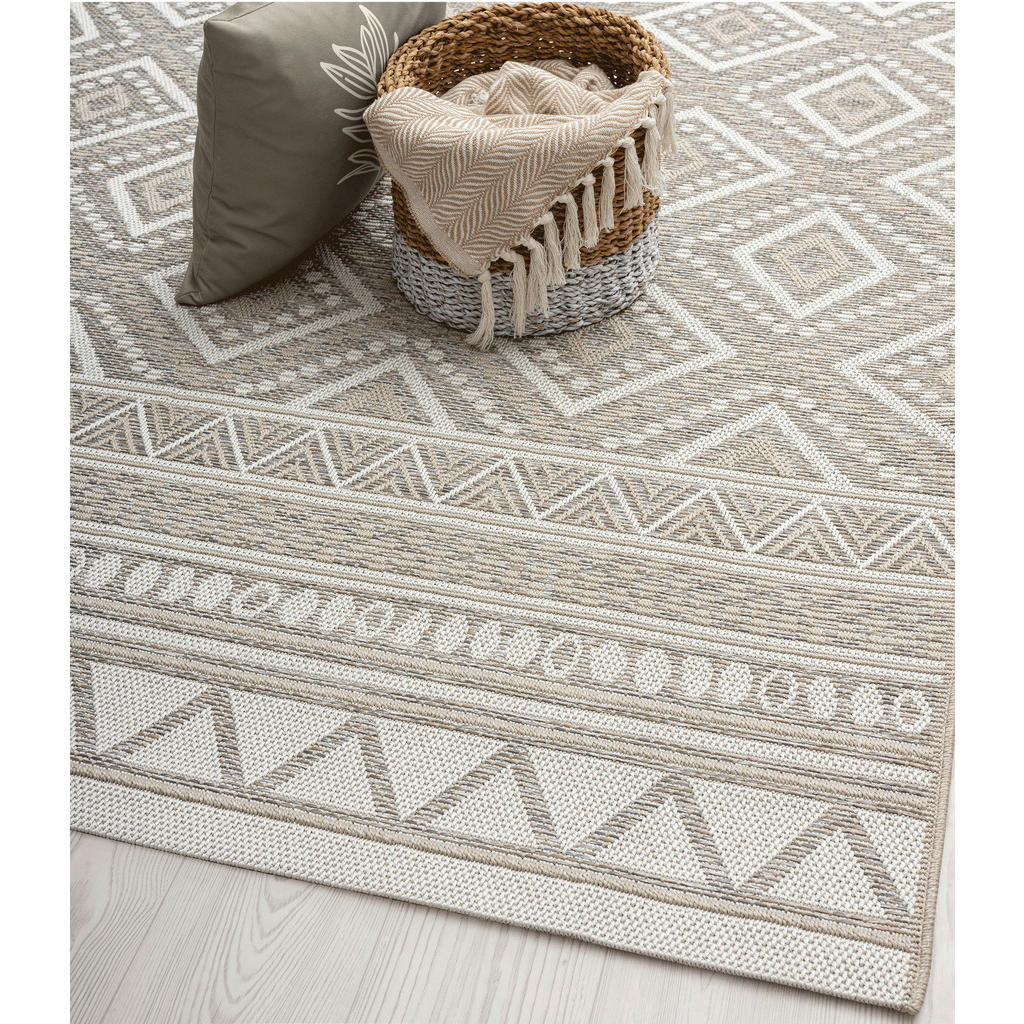 Thumbnail - Merinos Teppich Ottowa beige B/L: ca. 67x180 cm