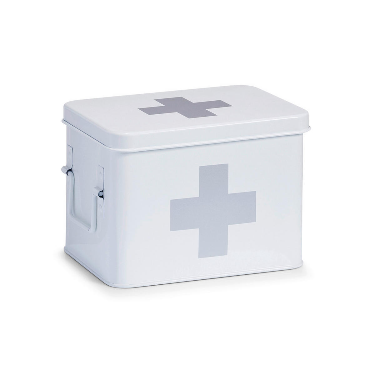 Zeller Medizinbox weiß Medizinbox - weiß (22,50/16,50/15,50cm) - Zeller