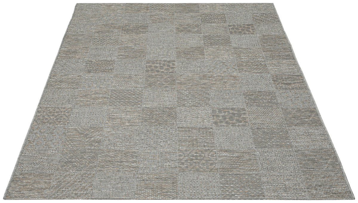 Merinos Teppich Ottowa grau B/L: ca. 120x160 cm Ottowa - beige/grau (120,00/160,00cm) - Merinos
