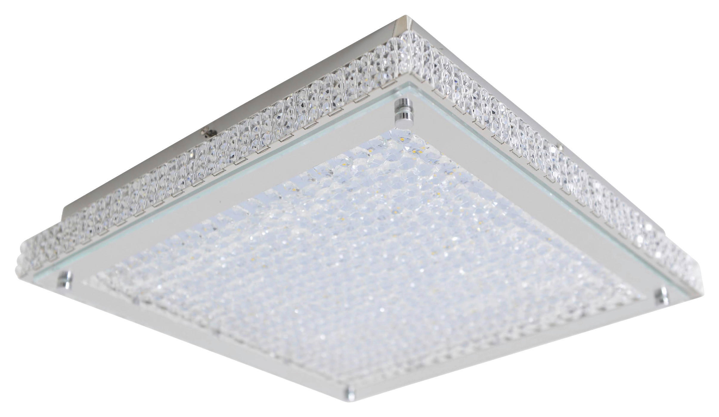 Näve Leuchten Deckenleuchte 1200931 transparent Metall Kunststoff B/H/T: ca. 39x7,2x39 cm null 1 Brennstellen Madrid - transparent (39,00/7,20/39,00cm) - Näve Leuchten