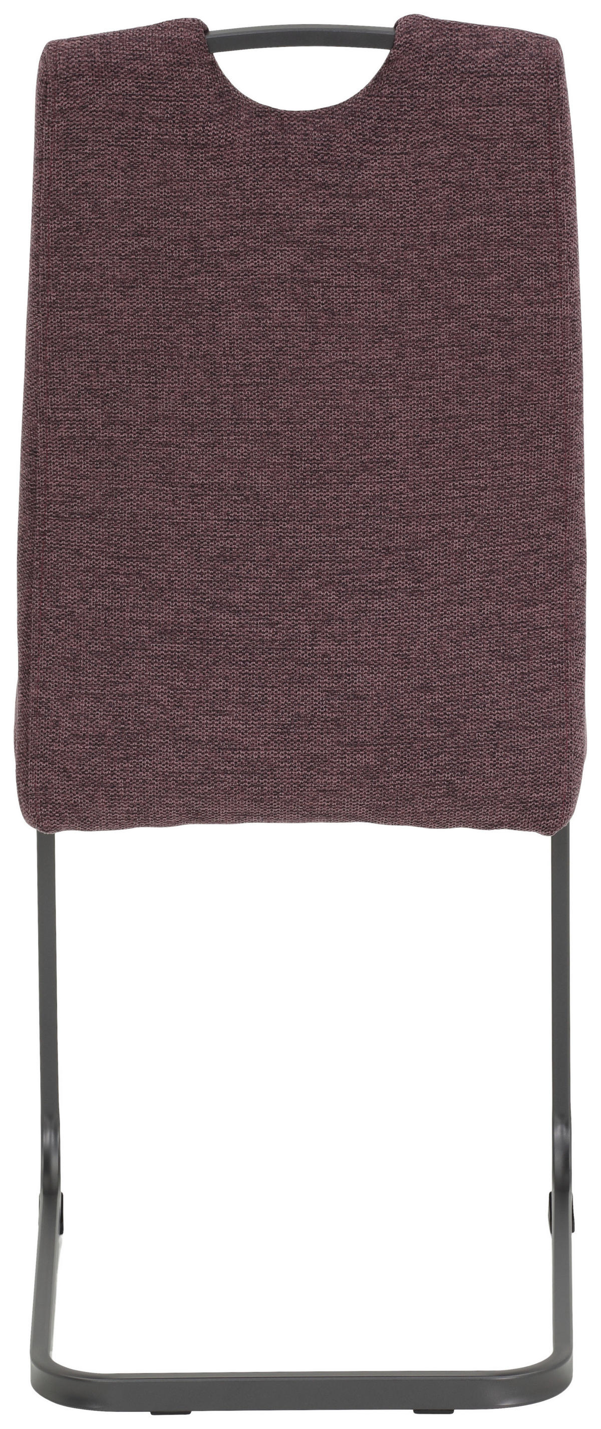 Stuhl 4er Set BRITTA wilde Beere grau Microfaser Metall B/H/T: ca. 44x100x59 cm 4er Set BRITTA - wilde Beere/grau (44,00/100,00/59,00cm) - Hela