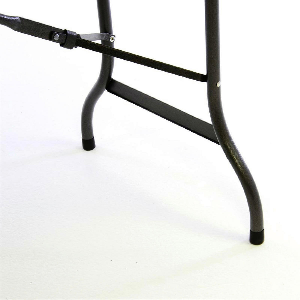 VCM Gartentisch braun Metall B/H/L: ca. 70x75x180 cm Gartentisch - braun (180,00/70,00/75,00cm) - VCM