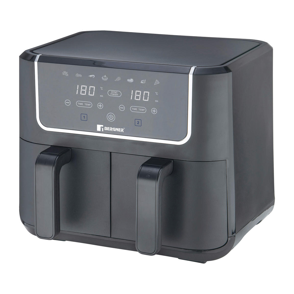 SCHÄFER Fritteuse AIR FRYER - schwarz (36,70/33,00/32,50cm) - SCHÄFER