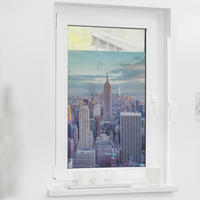 LICHTBLICK Fensterfolie New York New York New York bunt B/L: ca. 100x100 cm New York - bunt (100,00/100,00cm) - LICHTBLICK
