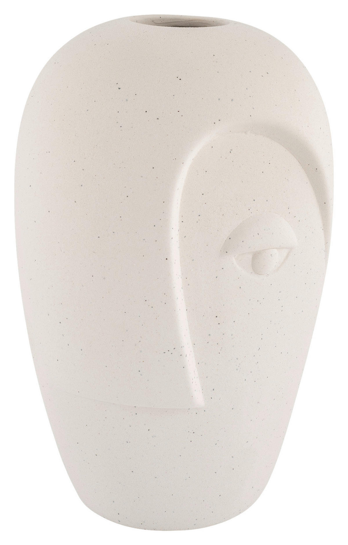 Vase sand Keramik B/H/L: ca. 13x19,5x12,5 cm Vase - sand (12,50/13,00/19,50cm)