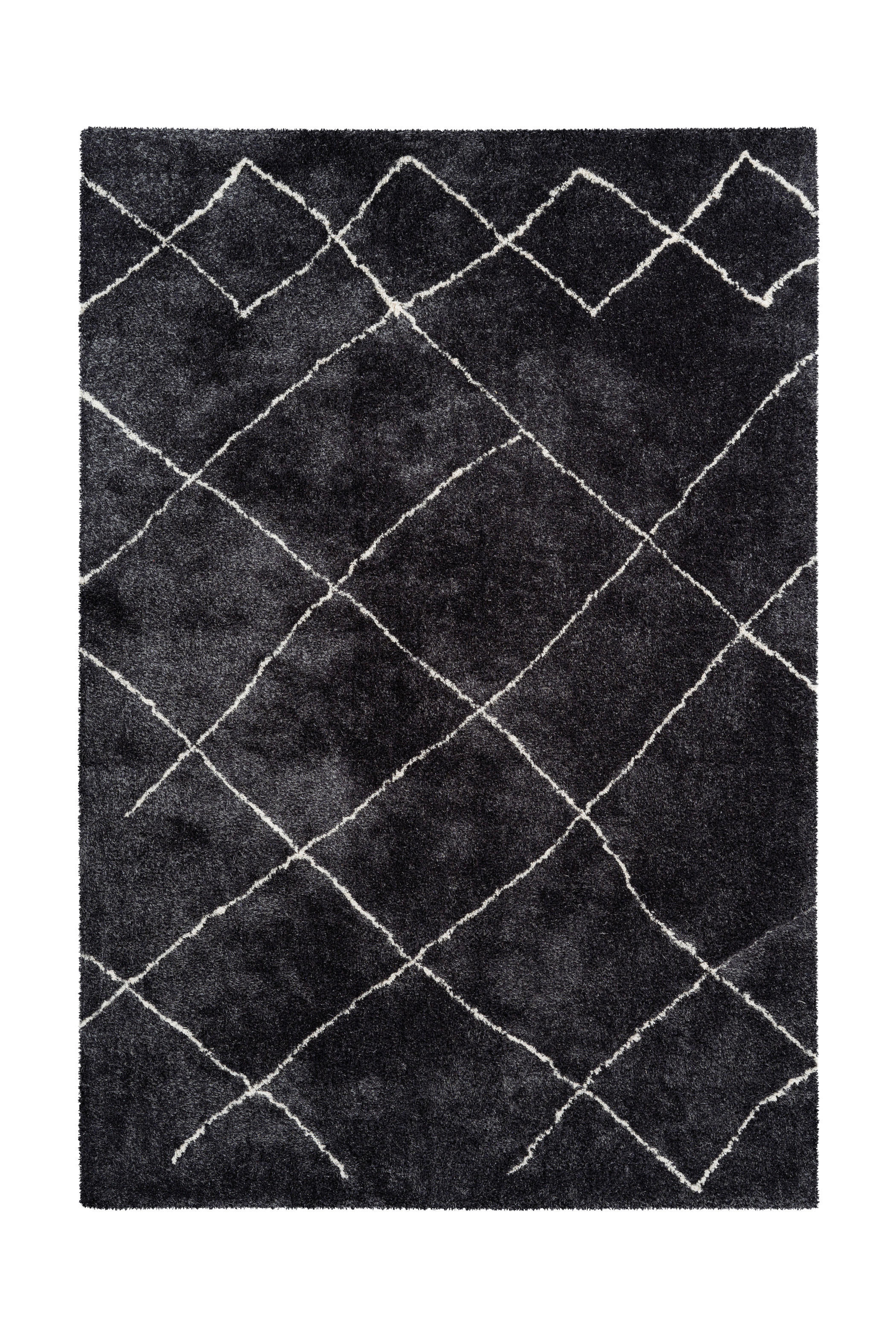 360Living Teppich anthrazit B/L: ca. 200x290 cm Teppich_Orlando 500 200 x 290cm - anthrazit (200,00/290,00cm) - 360Living