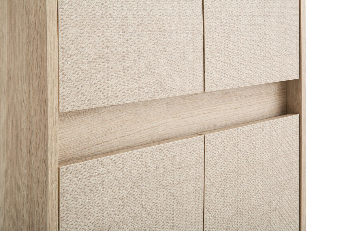 Hochschrank Sander Eiche Nachbildung B/H/T: ca. 56,9x164,5x33 cm Sander - Eiche (56,90/164,50/33,00cm) - Möbelpartner