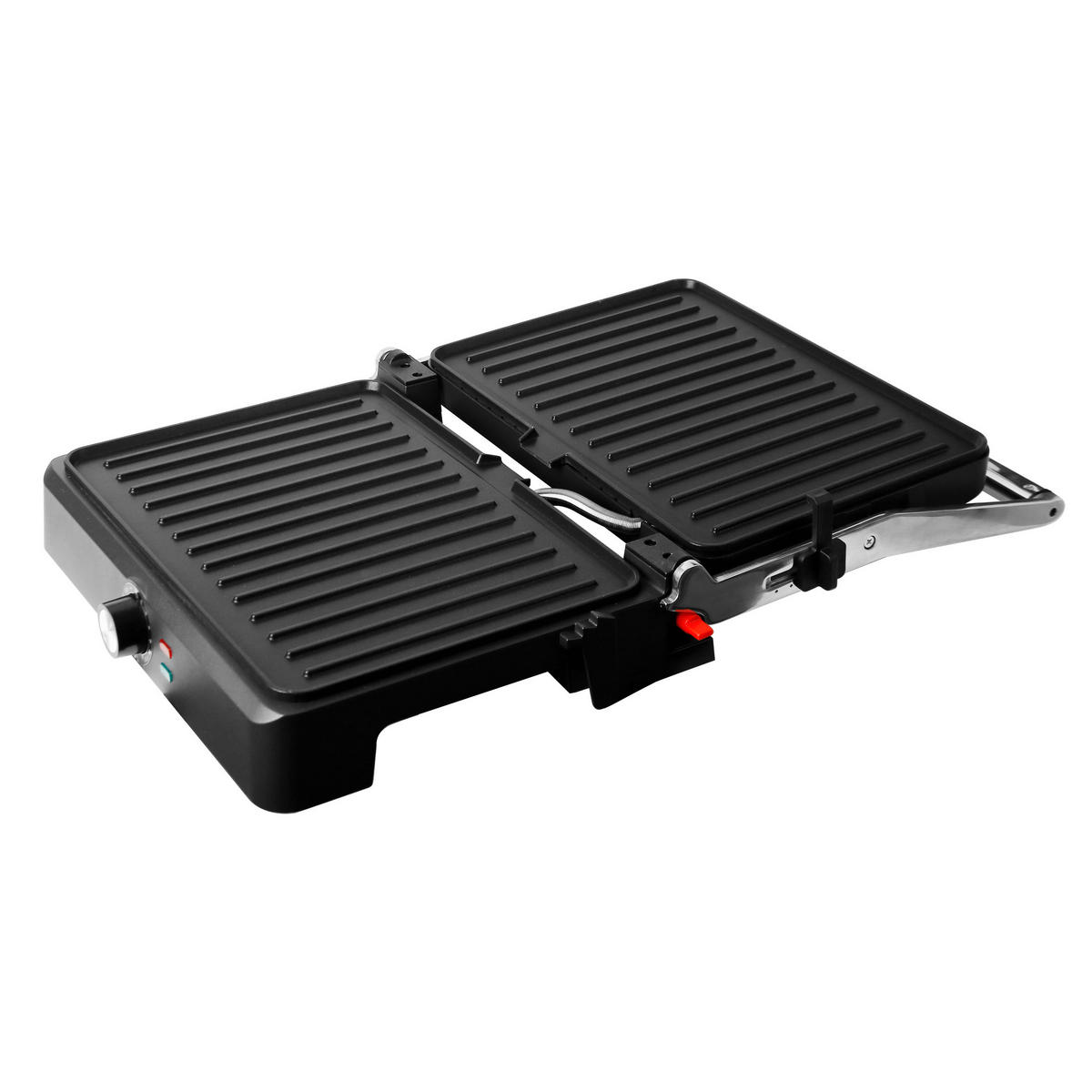 Emerio Multigrill CG-130859 silber B/H/L: ca. 13,6x33,5x38,5 cm Multi-Grill CG-130859 - silber (38,50/13,60/33,50cm) - Emerio