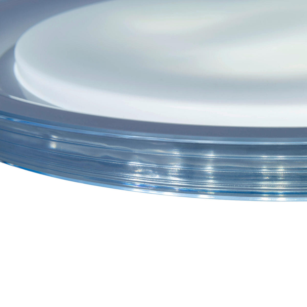 Näve Leuchten LED-Deckenleuchte weiß Metall Kunststoff B/H/T/D: ca. 50,5x7,5x50,5x50,5 cm CLAIRE - weiß (50,50/7,50/50,50cm) - Näve Leuchten
