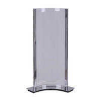 Näve Leuchten LED Tischleuchte NV3157431 klar Metall Kunststoff B/H/T: ca. 20x32x8 cm null 1 Brennstellen Paul - klar (20,00/32,00/8,00cm) - Näve Leuchten