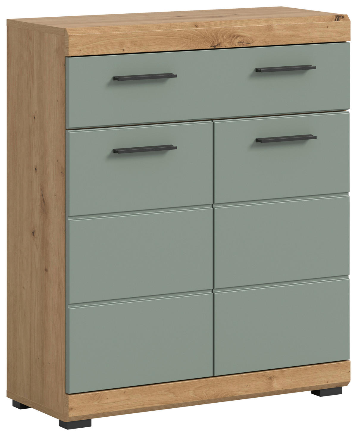 Schrank Scout Eiche Artisan Nachbildung salbei Nachbildung B/H/T: ca. 74x88x31 cm Scout - Eiche/salbei (74,00/88,00/31,00cm) - xonox.home