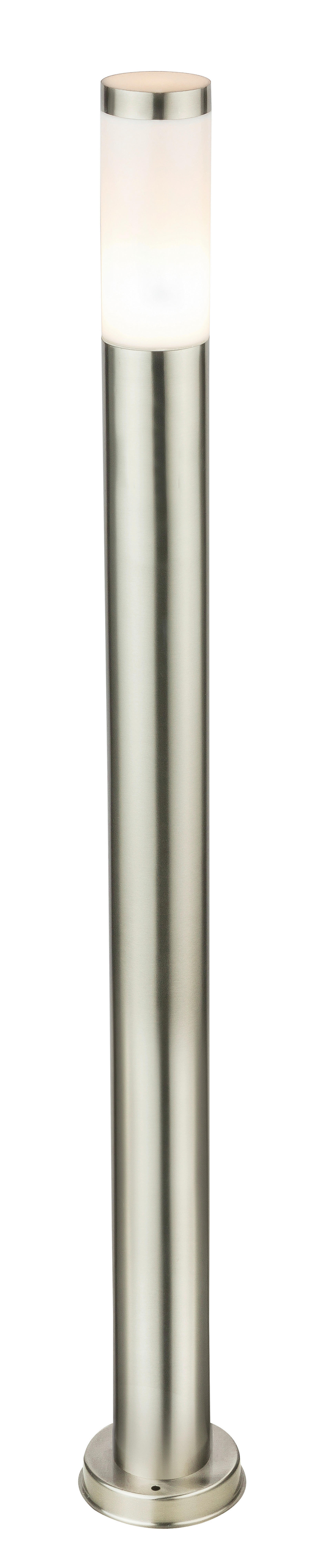Außenstandleuchte 3159LED stahlfarbig Opal H/D: ca. 110x12,7 cm Boston - Opal/stahlfarbig (12,70/110,00cm) - GLOBO