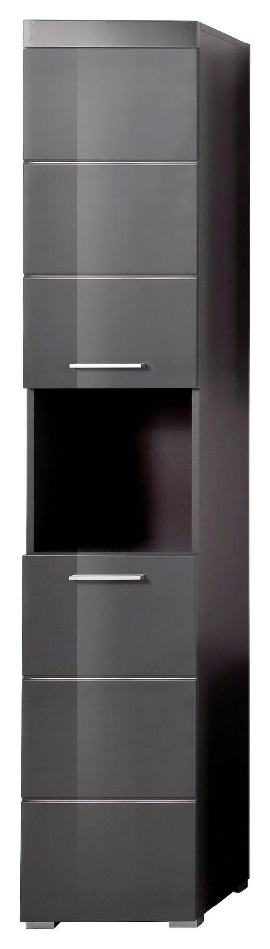 Badhochschrank Amanda B/H/T: ca. 37x190x31 cm Amanda - grau (37,00/190,00/31,00cm)