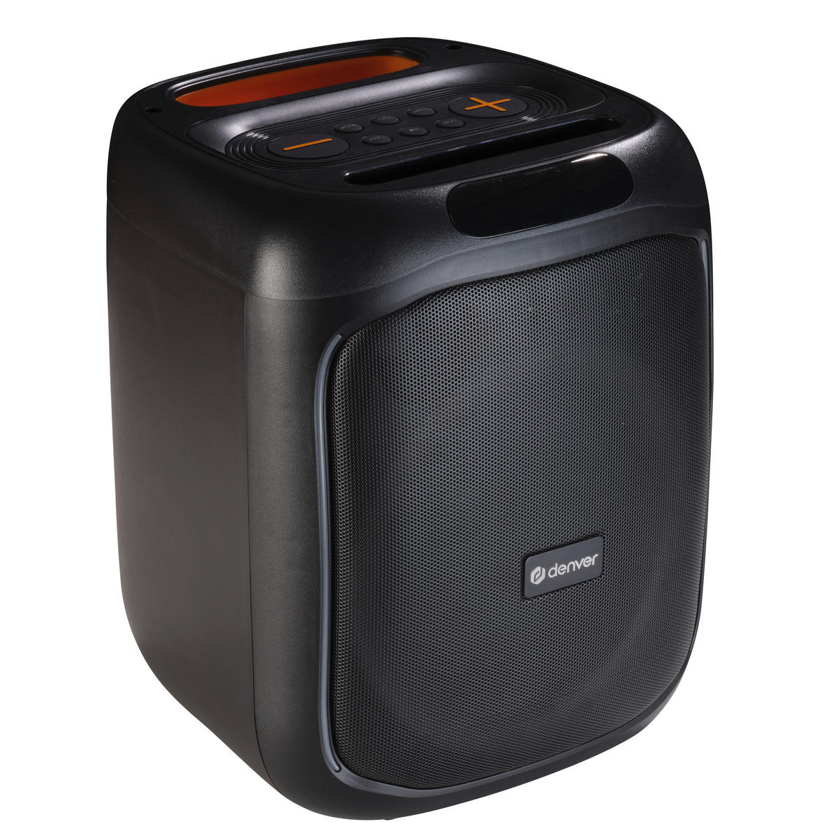 Denver Bluetooth-Party-LautsprecherBTM-165 BPS-165 schwarz B/H/T: ca. 28,5x37,5x27,5 cm BTM-165 - schwarz (28,50/37,50/27,50cm) - Denver