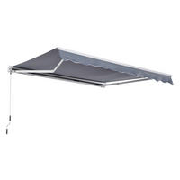 Markise grau B/L: ca. 250x295 cm Markise - grau (250,00/295,00cm) - Outsunny