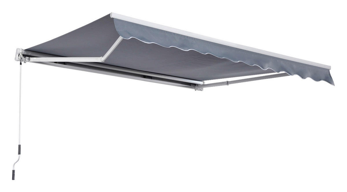 Markise grau B/L: ca. 250x295 cm Markise - grau (250,00/295,00cm) - Outsunny