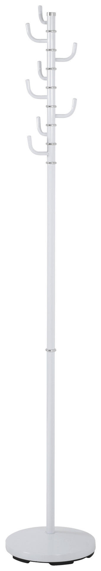 Garderobenständer  weiß lackiert H: ca. 172 cm Roger_Garderobenständer 17344 - weiß (172,00cm)