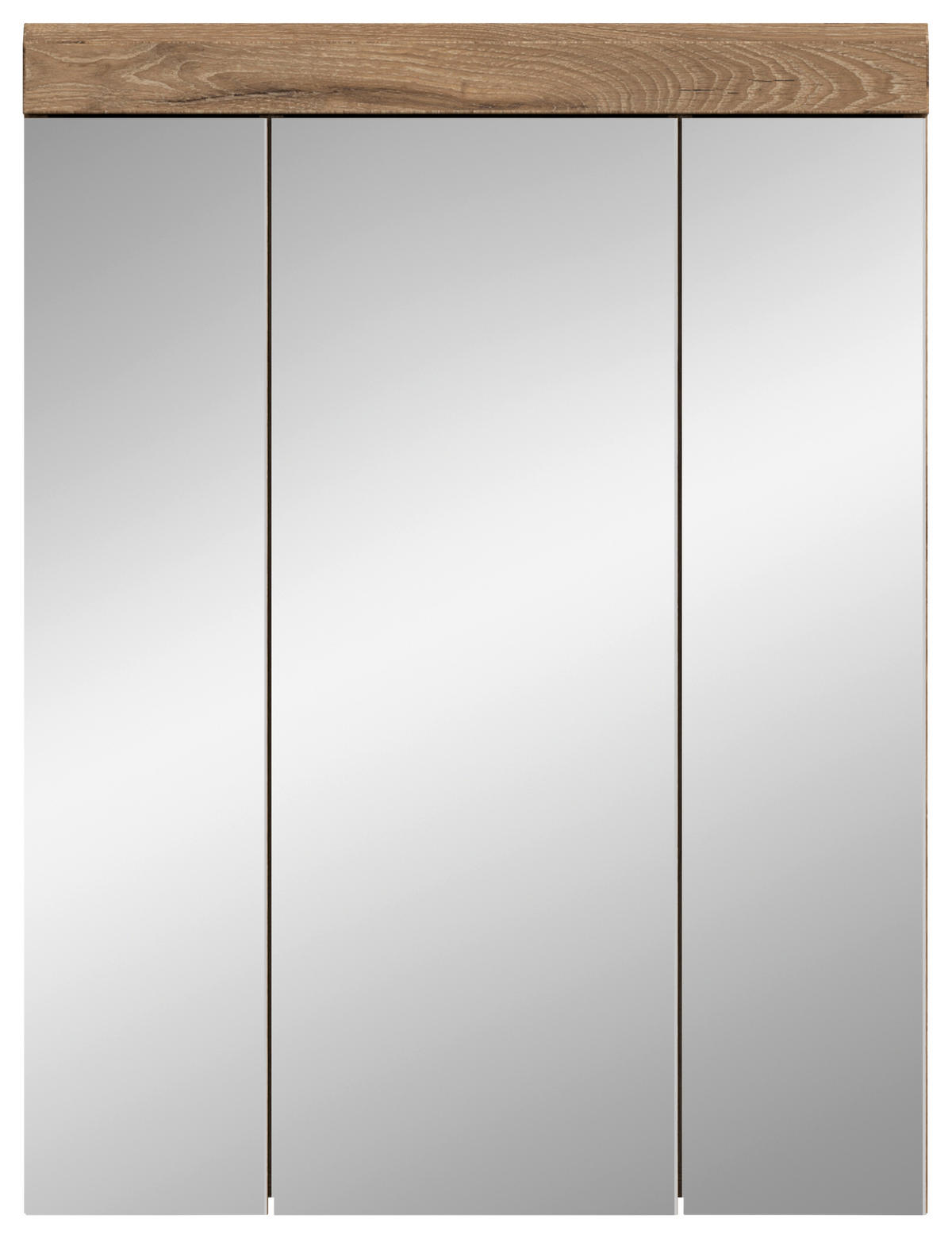 Spiegelschrank Wave Nachbildung B/H/T: ca. 60x79x18 cm Wave - (60,00/79,00/18,00cm)
