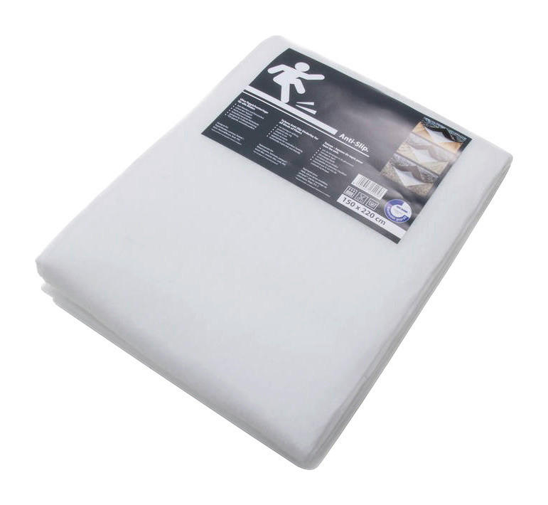 Kayoom Flachgewebeteppich Anti-Slip - 125 weiß B/L: ca. 110x160 cm Anti-Slip - 125 - weiß (110,00/160,00cm) - Kayoom