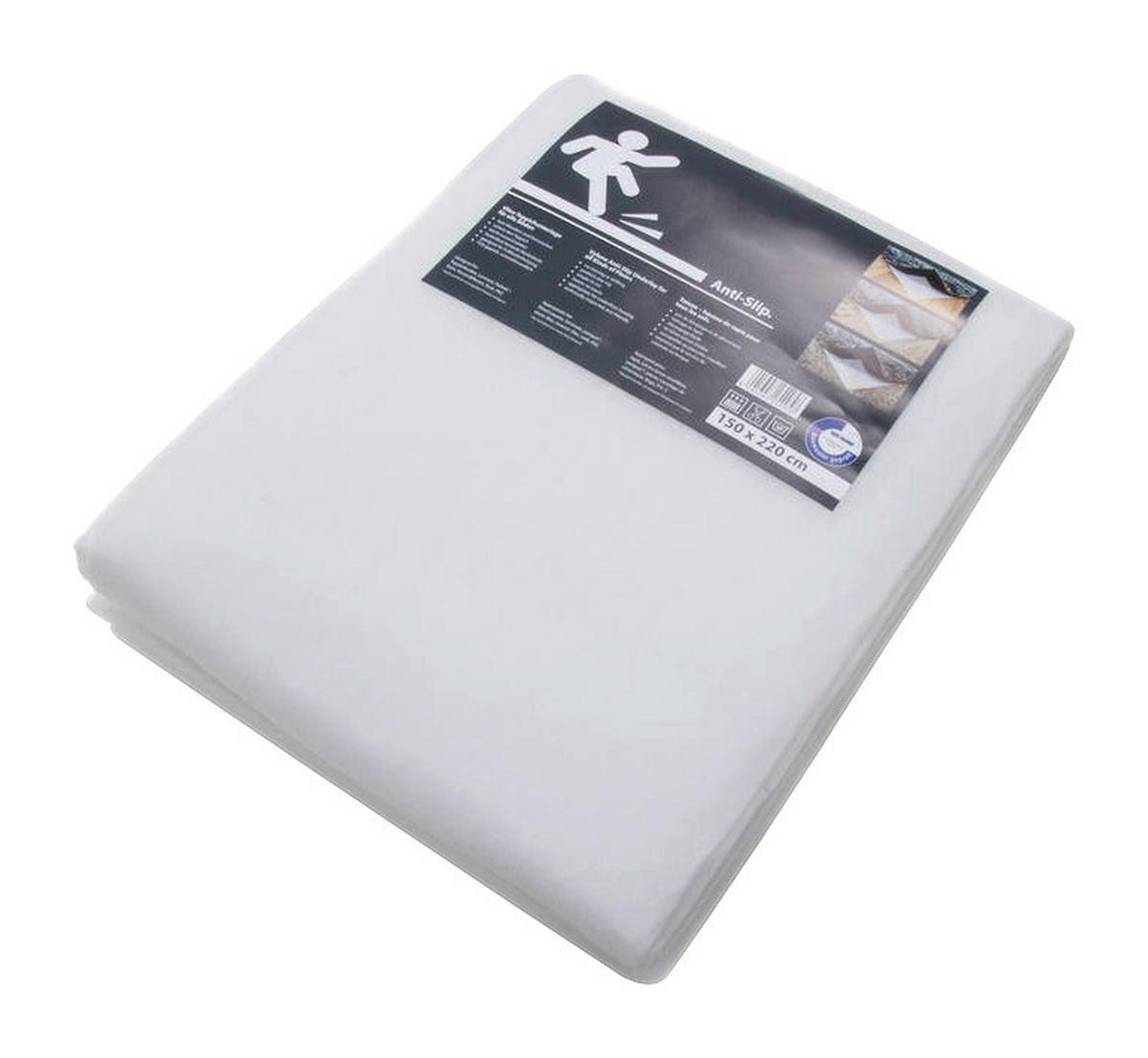 Kayoom Flachgewebeteppich Anti-Slip - 125 weiß B/L: ca. 110x160 cm Anti-Slip - 125 - weiß (110,00/160,00cm) - Kayoom