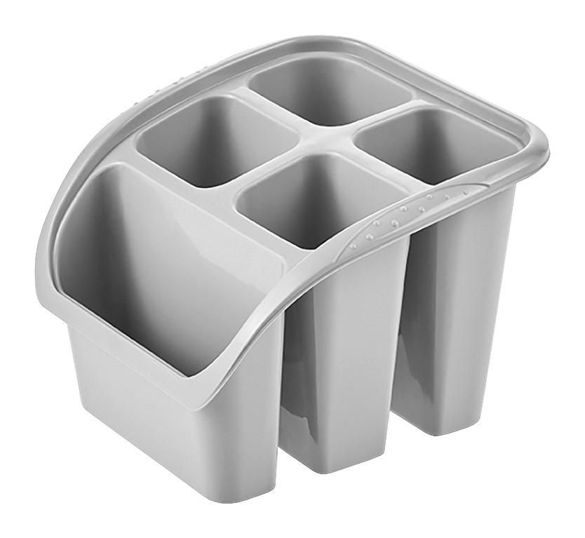 keeeper Besteckabtropfer grau B/H/L: ca. 16x12x16 cm Besteckabtropfer_Pino - grau (16,00/16,00/12,00cm) - keeeper