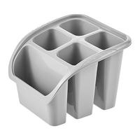 keeeper Besteckabtropfer grau B/H/L: ca. 16x12x16 cm Besteckabtropfer_Pino - grau (16,00/16,00/12,00cm) - keeeper