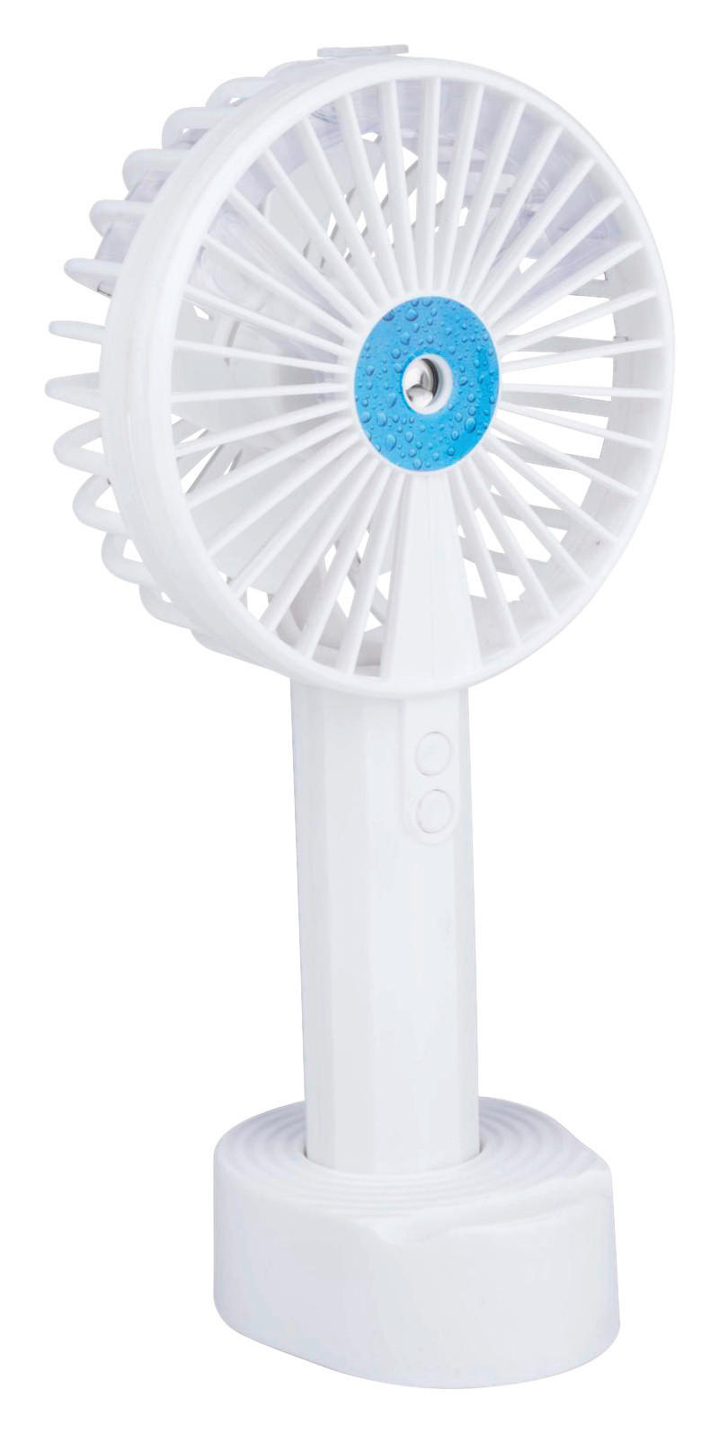 Tischventilator 871125247490 weiß Kunststoff B/H/T: ca. 104x220x41 cm USB-Ventilator_inkl.Sprühfunktion - weiß (104,00/220,00/41,00cm)