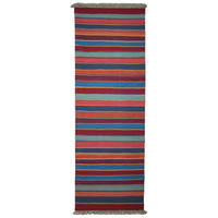 PersaTepp Teppich Kelim Gashgai multicolor B/L: ca. 66x202 cm Kelim Gashgai - multicolor (66,00/202,00cm) - PersaTepp