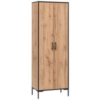 Hochschrank Serie 2000 Eiche Landhaus Nachbildung B/H/T: ca. 65,2x194,2x39 cm Serie 2000 - Eiche (65,20/194,20/39,00cm) - Möbelpartner
