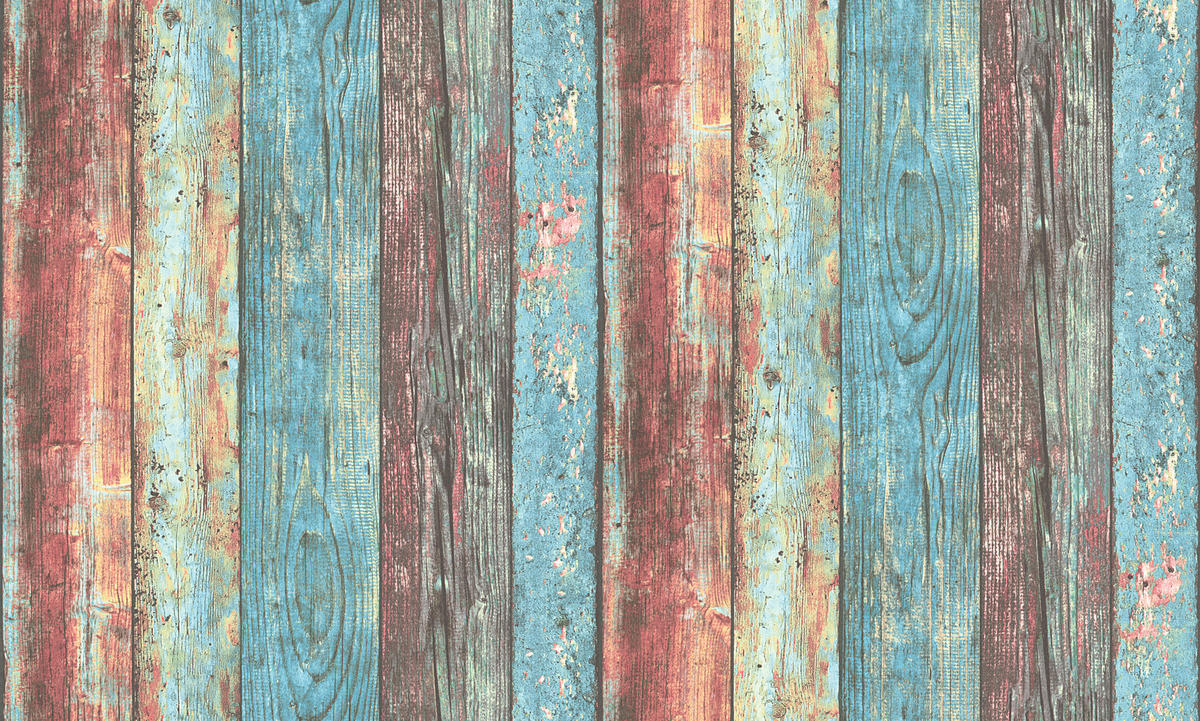 A.S.Creation Vliestapete Best of Wood`n Stone 2nd Edition Holzoptik bunt B/L: ca. 53x1005 cm Best of Wood`n Stone 2nd Edition - bunt (53,00/1005,00cm) - A.S.Creation