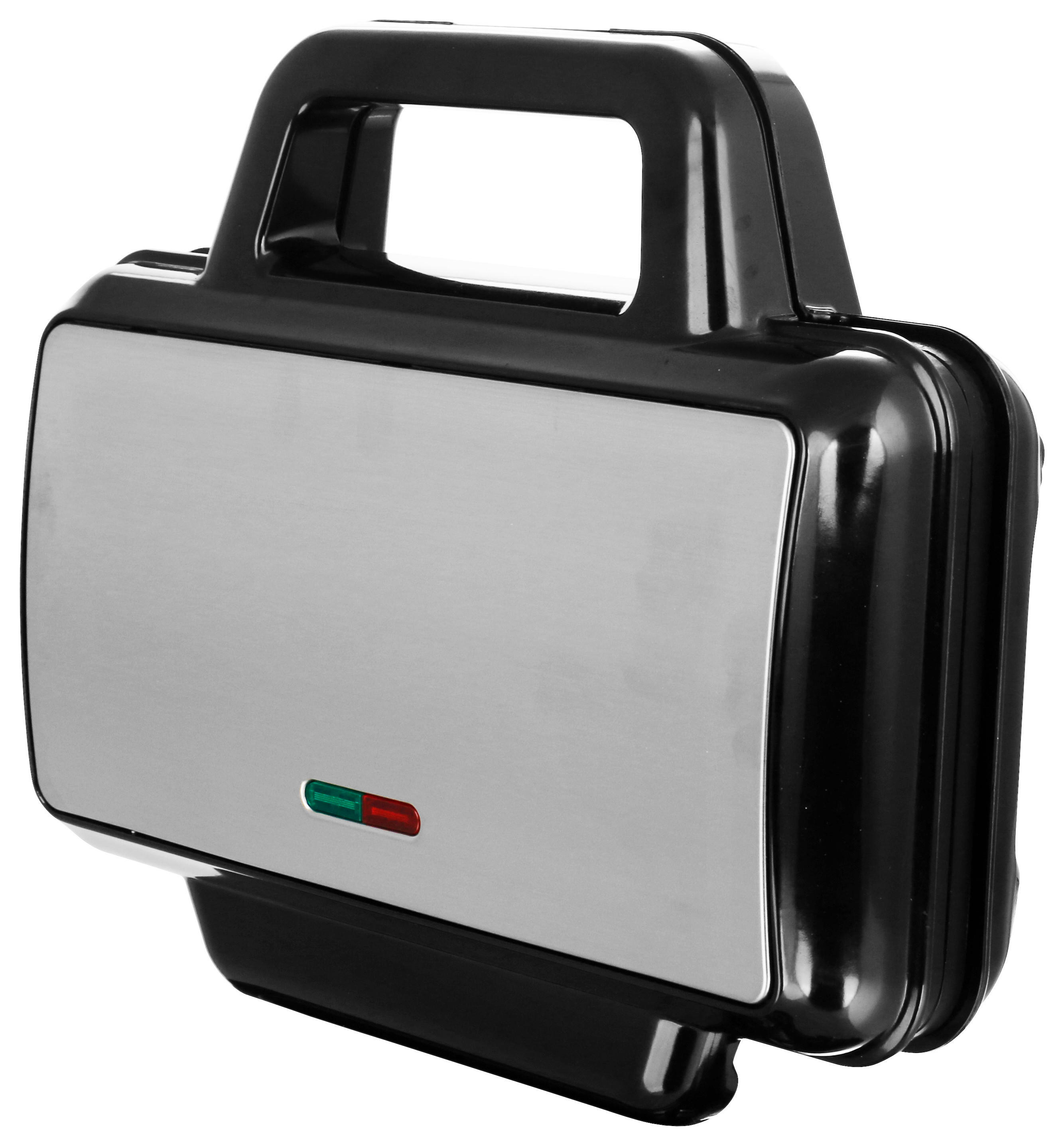 Emerio Sandwichtoaster schwarz silber Ke...