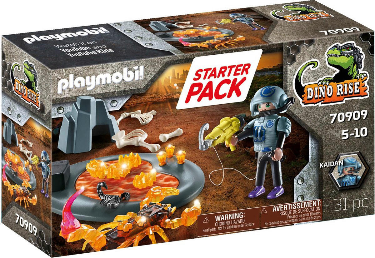Playmobil Dino Rise Starterpack Kampf Dino Rise B/H/L: ca. 7x14,5x25 cm Dino Rise - mehrfarbig (25,00/7,00/14,50cm) - Playmobil