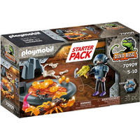 Playmobil Dino Rise Starterpack Kampf Dino Rise B/H/L: ca. 7x14,5x25 cm Dino Rise - mehrfarbig (25,00/7,00/14,50cm) - Playmobil