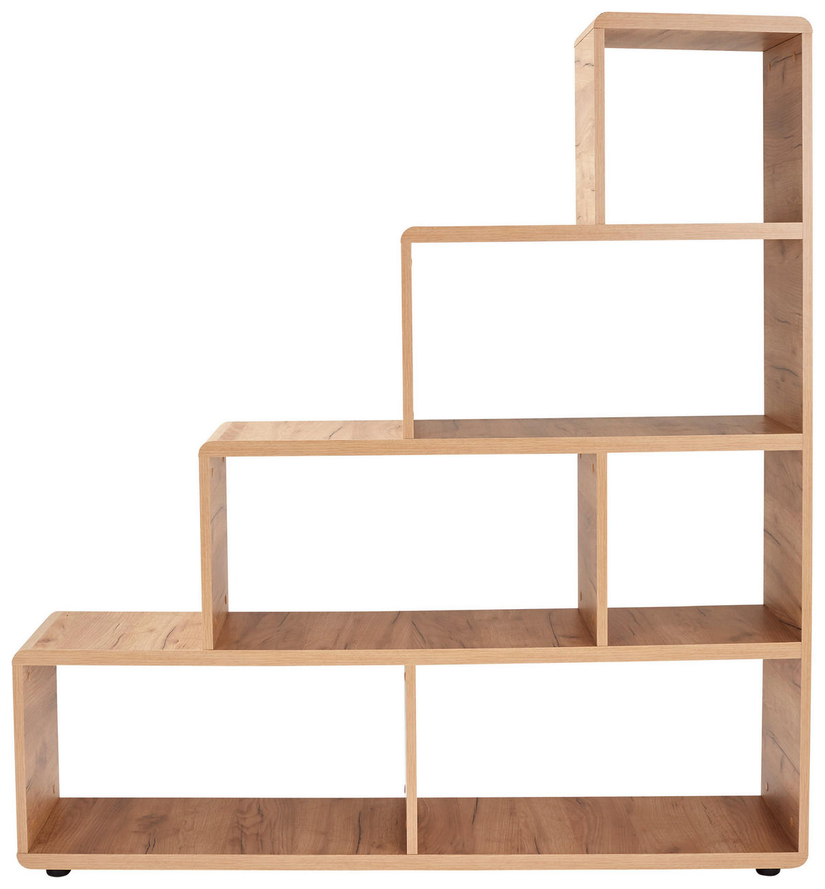 Stufenregal Fontana Eiche Kraft Nachbildung B/H/T: ca. 139x148x35 cm Fontana - (139,00/148,00/35,00cm)
