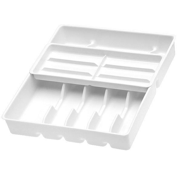 keeeper Besteckkasten weiß B/H/L: ca. 38x7,5x42,5 cm Besteckkasten - weiß (42,50/38,00/7,50cm) - keeeper