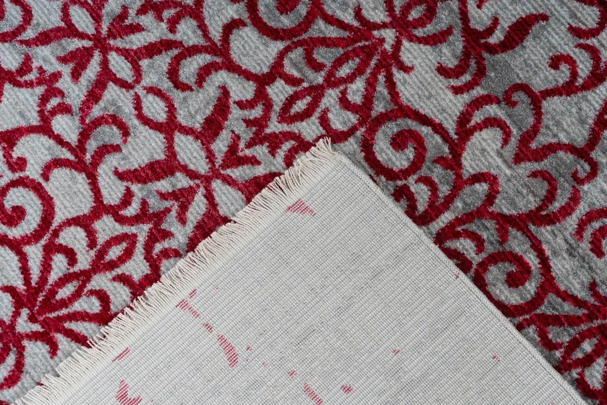 360Living Teppich Baroque rot B/L: ca. 120x170 cm Baroque - rot (120,00/170,00cm) - 360Living
